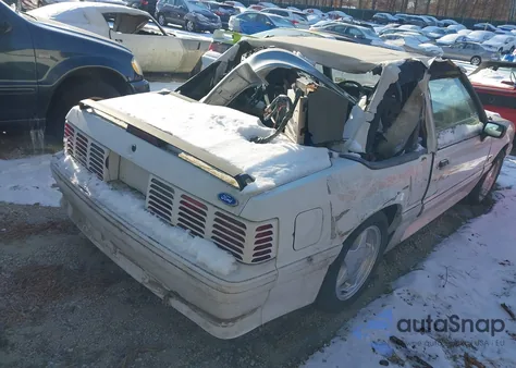 1991 Ford Mustang Gt/Cobra Gt из США, поврежденный, VIN 1FACP45E2MF192647